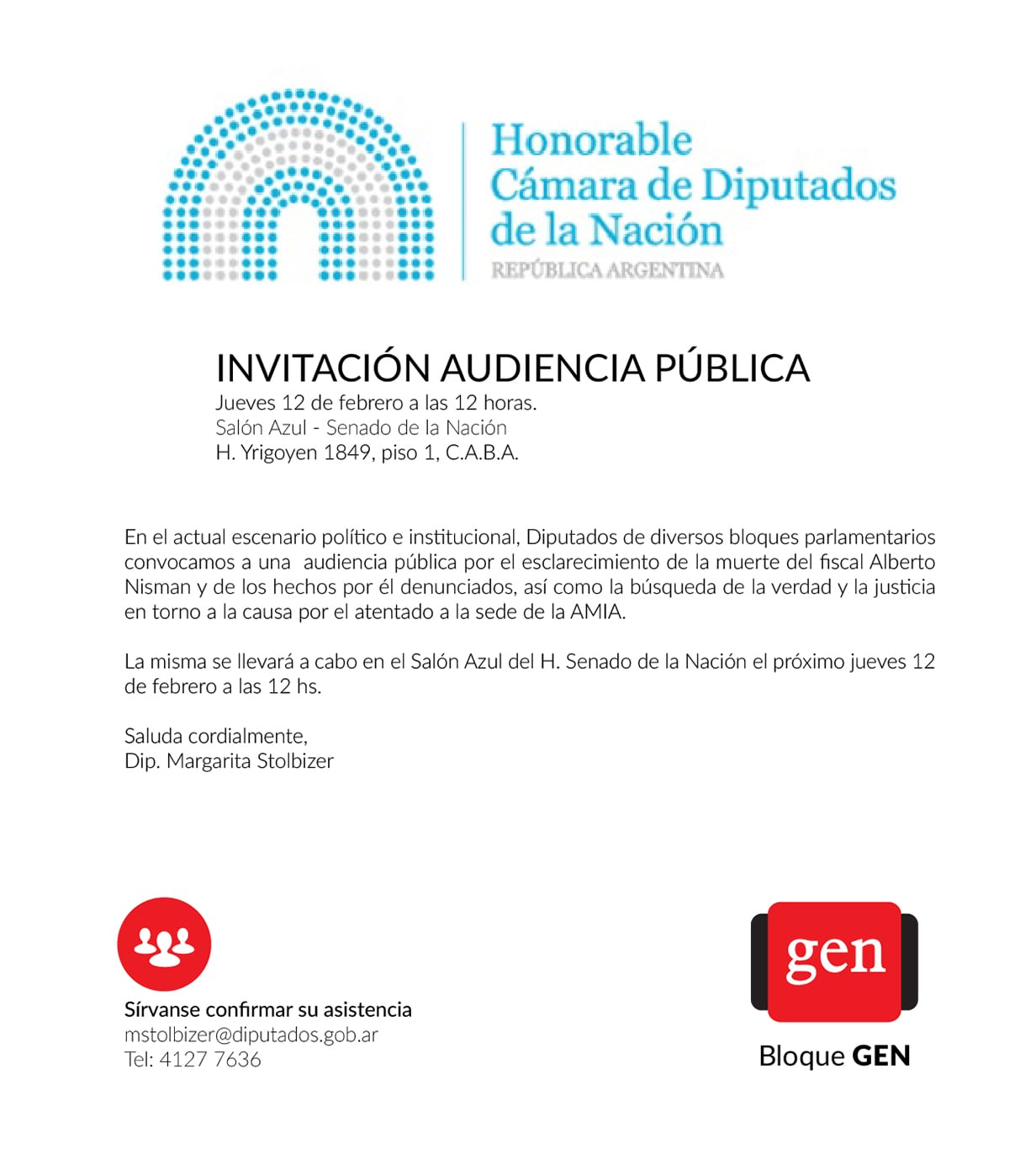 INVITACIÓN AUDIENCIA PÚBLICA