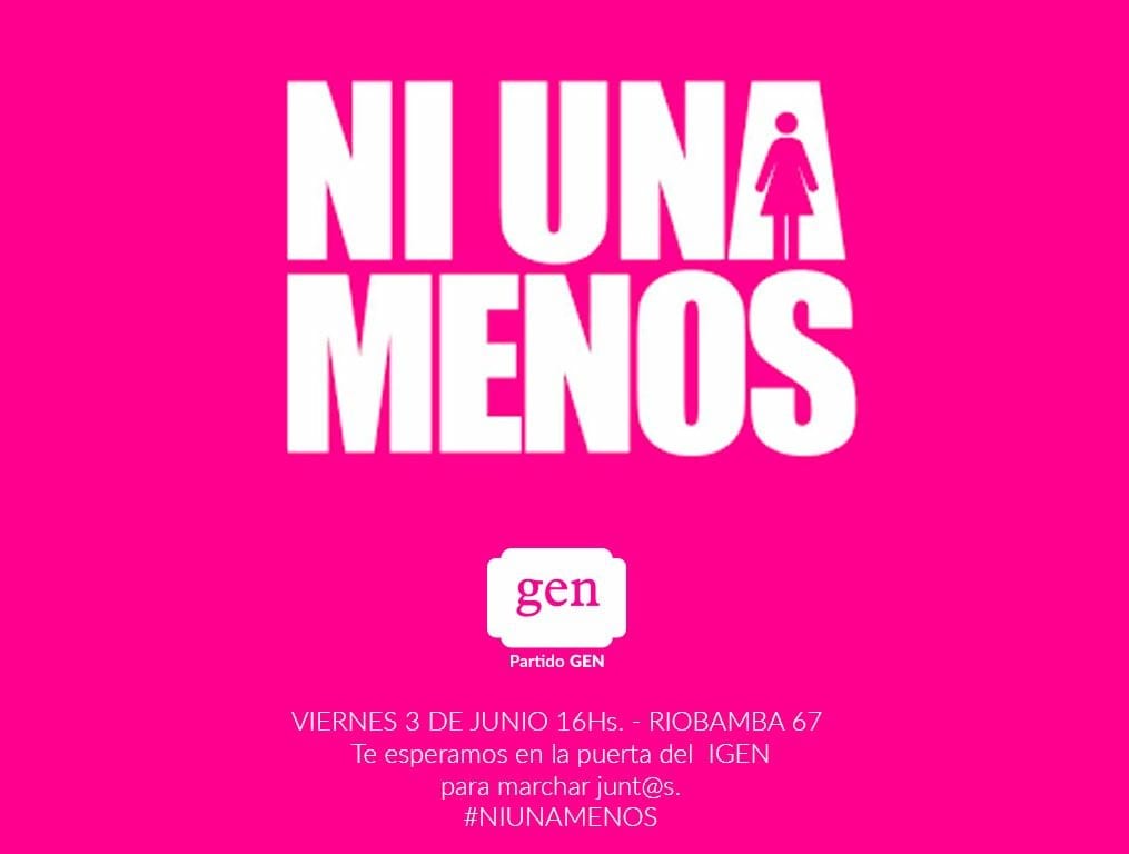 #NiUnaMenos