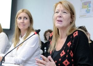 Margarita Stolbizer (GEN) y Liliana Schwindt (Frente Renovador)